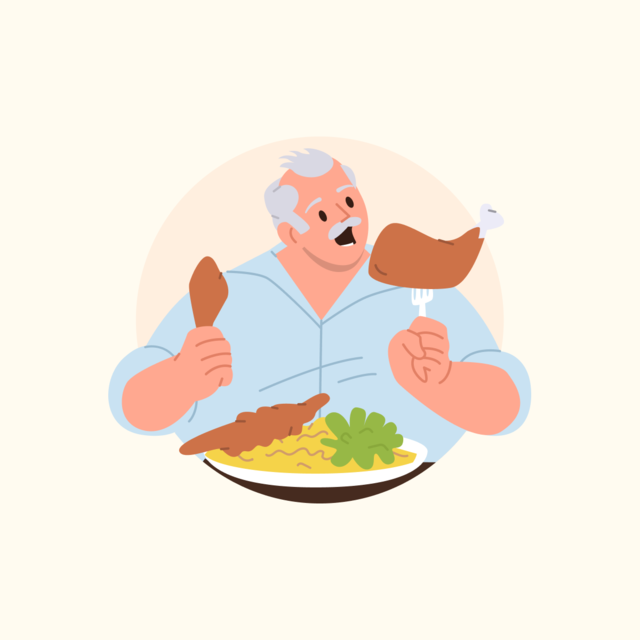 Пищевые привычки и режим питания пациентов «серебряного» возраста