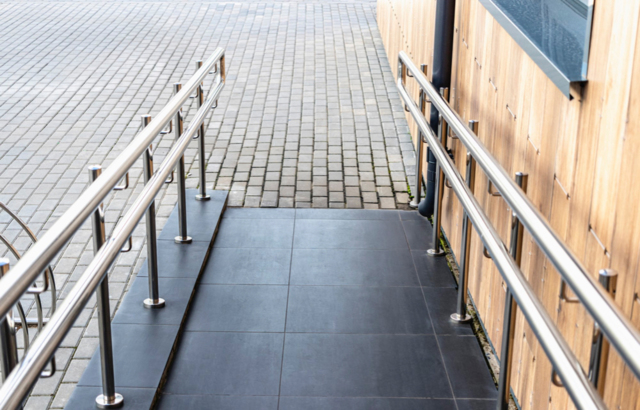 Пандус в аптеке