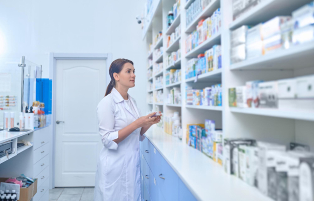 Карантинная зона в аптеке